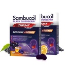 Sambucol Black Elder Throat Lozenge - Honey, Vitamin C & çinko, Yaşlı Lozenges Sore Throat & Cough, Soothes Shany Throat, Soft & Chewy - 2 Pack (40 Total Pastilles)