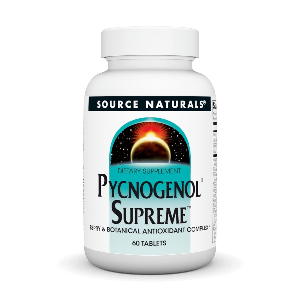 Source Naturals Pycnogenol Supreme, Berry & Botanical Antioksi Kompleksi* - 60 Tablet