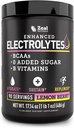 Zeal Naturals Electrolyte Toz Kurtarma İçgörü (90 Hizmetler | Lemon Berry) w 0 Sugar +BCAAs +B-Vitamins Electrolyte Supplement w Pids Çinko & Magnezyumtion - Keto Electrolytes