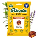 Ricola Original Herb Cough Drops, 45 Kont, Cough Suppressant & Throat Relieving Drops with Natural Sourced Menthol, Pleasing Herbal Taste for Coughs & Throat Irritation Symptom Relief