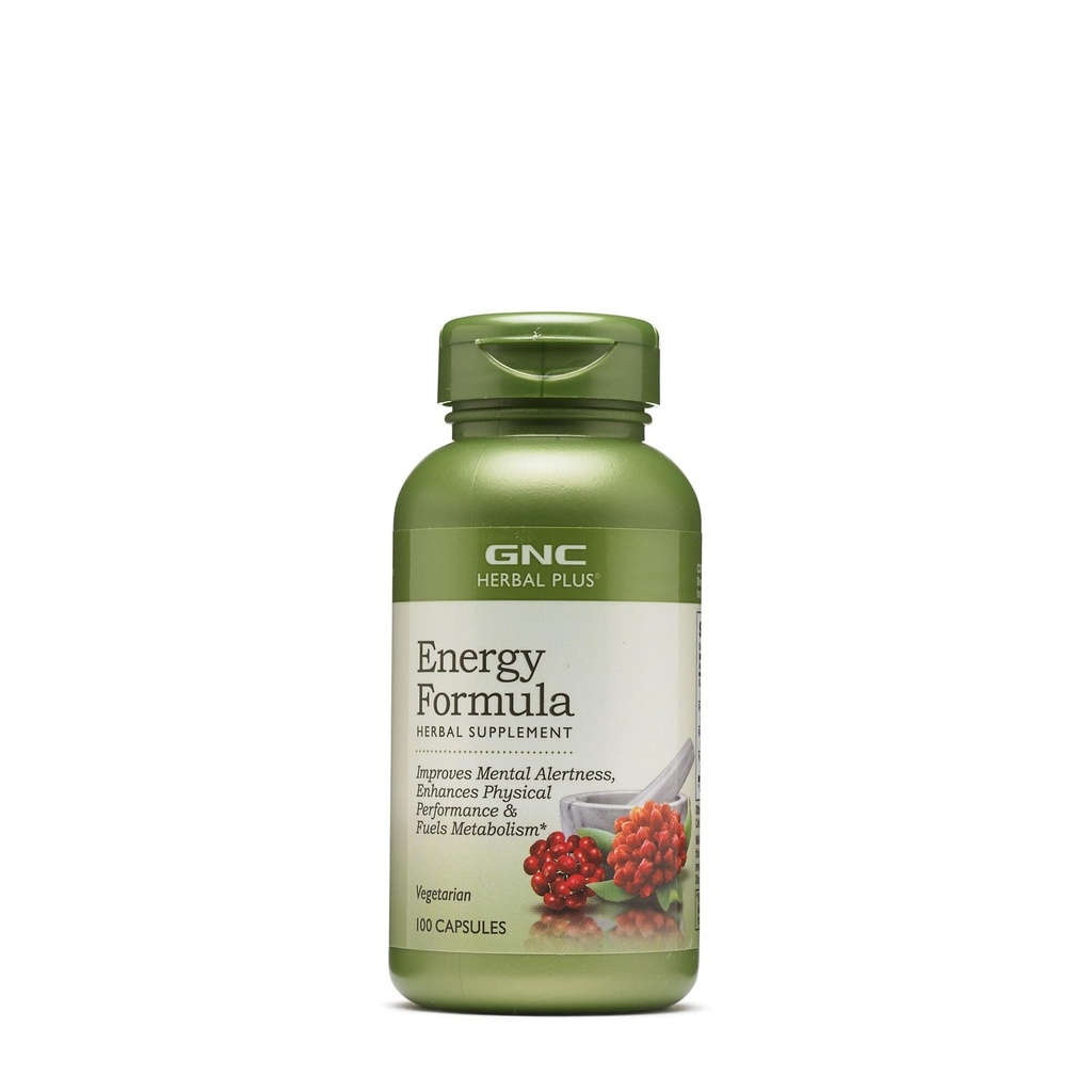 GNC Herbal Plus Energy Formula (100 κάψουλες)