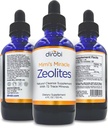 Mimi's Miracle Zeolites: Ağır Metal Detox Zeolit Supplement Drops with 70 Trace Minerals for Yetişkinler & Çocuklar - Destek Hücre Restorasyon, Immune & Digestive Tract Health (4 oz Şişe, 60 Day Supply)