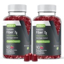 VITEEY Prebiyotik Fiber Gummies for Yetişkinler, 7g - Gut Health & Digestive ► Fiber Supplement Gummies - Zero Sugar eklendi, Vegan, Gluten-Free - 180 Count Count Count
