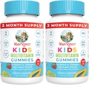 MaryRuth Organics Kids Multivitamin Gummies | 2 Ay Supply | Sugar Free | Kids & Toddlers Ages 2+ | Essential Vitamins C, D3, çinko | 60 | 2 Pack