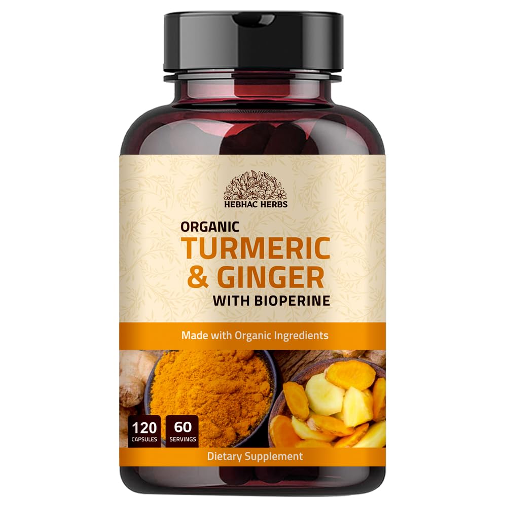 Turmeric Ginger με Μαύρο πιπέρι & Ginger 1000 mg 120 κάψουλες 