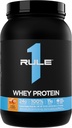 Kural 1 Whey proteini - All-Whey Kaynaklarından 24g Fast-Acting Protein, Doğal Occurring EAAs & BCAAs for Workout Recovery or Anytime Use (2 Pounds*, Salted Carmel)