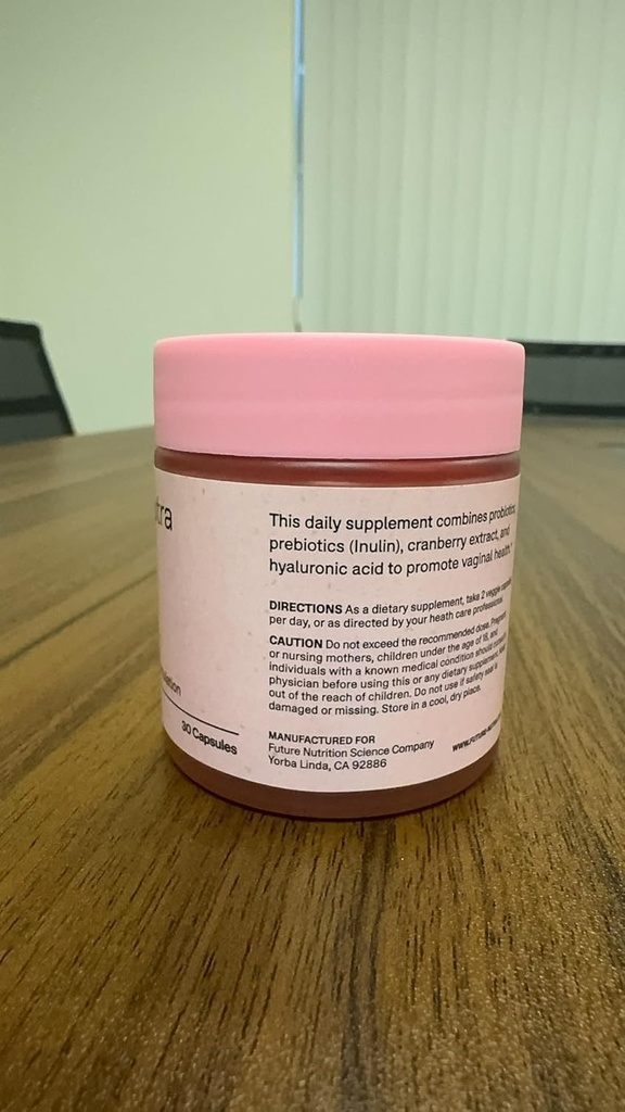 Vaginal Wellness Formulation - 15 Milyar CFU, Vaginal Health için 10 Strains, Yeast Balance, PH Support, Prebiyotikler, Cranberry, & Hyaluronic Acid