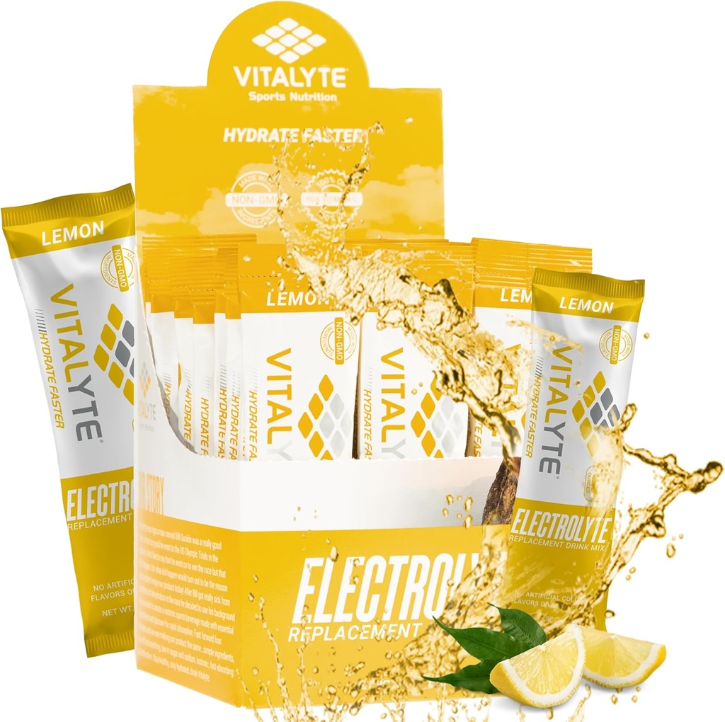 Vitalyte Electrolytes Packets Isotonic Sports Drink | Elektrolytes Toz Paketleri Spor Beslenme Elektrolyte Makyaj İçilir