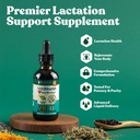 Rejuvica Health NatalNourish - Advanced Γαλουχία συμπλήρωμα υποστήριξης - Liquid Delivery for Better Absorption - Φενουgreek, Ευλογημένη Θησελίδα, γλυκάνισο, μάραθο & More!
