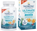 Kuzey Naturals Ultimate Omega Jr., Strawberry - 120 Mini Soft Gels - 680 EPA & DHA - Beyin Sağlığı, Mood, Öğrenme - GMO - 60 Hizmet
