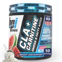 BPI Sports CLA+Carnitine – CLA L Carnitine & Linoleic Acid – L Carnitine Supplement for Kilo Kaybı, Metabolism & Lean Muscle – Caffeine Free – Watermelon Freeze – 50 Hizmet - 12.34 oz