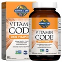 Life Vitamin Kodu Raw C - 120 Capsules, 500 mg Tüm Gıda C Capsules + Meyve & Veggie Mix & Probiyotikler, Yetişkinler için Tamamlar, Vegan, Gluten Free