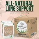 SUNTEN RespireAidTM All- Natural Lung Cleanse & Detox. Contains Natural Herbal Properties to Support Health Lung Function & Breathing. 100g (20 sachets); Sachet başına 5g
