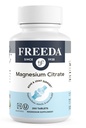 Freeda Magnezyum Citrate 400 mg Per Servis - High-Abhidrasyon Citrate Tabletler - Nerve & Bone Health - Vegan, Kosher, Gluten-Free Magnezyum Supplement (250 Ct)