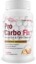 Pro Carbo Fix - Natural Gut & Carb Cleanse Supplement - Plant Based Formula w/Probiyotikler - Destek Digestive Health & Blood Health - Yardım Flush Carbs & Toxins - Düzenlilık ve Azaltılma Gut Bloat