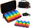 Aylık Pill Organizer 2 Times A Day,Pill Box and Organizer 2 Times A Day,7 Day,Monthly,Can DIY,With Protection Case,Pill Organizer 2 Times with Domina Raf.Comfortable Handle,BPA-Free.