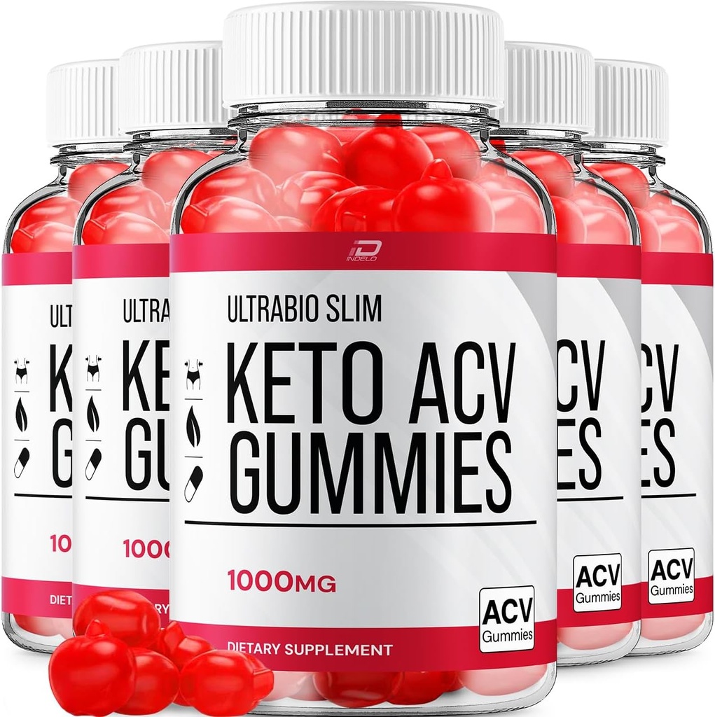Ultra Bio Slim Keto Plus ACV Gummies Diyetary Supplement - UltraBio Slim Keto Apple Cider Vinegar Gummies Yorumlar, En Güçlü BiyoSlim Gummies for Advanced Kilo Management (5 Pack - 300 Gummies)