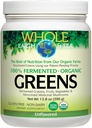 Tüm Dünya ve Doğal Faktörlerden Deniz, Organik Fermented Yeşiller, Vegan Tüm Gıda Supplement, Unflavored, 13.8 Oz