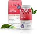 CatALO Iron Supplement for Women with Organic Curry Leaf - Gentle, High Abxia, Vegetarian-Friendly, Stomach-Easy Formula - 60 Tabletler