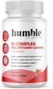 B-Complex Multivitamin Gummies + C: Vitamin B12, B7, B6, B3, B5, B9. Support Energy and Mood, Metabolism Support, Immune Support, Gluten Free, Non GMO, Vegan, 30 Hizmet