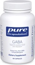 Pure Encapsulations GABA - Supplement to Support Relaxation & Moderation of Occasional Stress - Premium GABA Amino Acids - 60 Capsules
