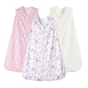 PHF 3 Pack Warm Micro-Fleece Baby Sleep Sack 6-12 ay, Soft Baby Wearableet, 2 Way Cooking Noodle, Comfy Toddler Sleep Sack, Medium Boyut, Kelebek