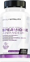 Cutler Διατροφή Advanced Υψηλή Απορρόφηση Spermidine Συμπλήρωμα 99% Standardized Spermidine Συμπλήρωμα για τους άνδρες & τις γυναίκες για την ενίσχυση της μακροζωίας υγεία της καρδιάς Telomere και του εγκεφάλου Υποστήριξη (60 εξυπηρετούν)