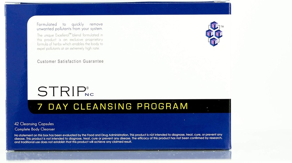 Wellgenix Strip NC 7 Day Detox - Herbs'ı Enable The Body to Expel Toxins - 42 Hızlı Caps) (1 Pack)