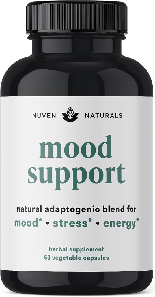 Plant-Based Supplement - Ashwagandha ve Rhodiola Rosea ile Doğal Uyum Sistemleri | Contains 12 Herbs