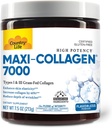 Country Life Maxi-Collagen 7000 Toz - Verisol Bioaktif Collagen,, C, A & Biotin, 4,500 mg Tip I & III Grass-Fed Collagen - Supports Skin, Hair, Nails & Joint Health, 7.5 ozz