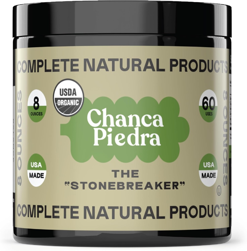 Tamam Doğal Ürünler Organik Chanca Piedra Çay - 8oz (227g) Bulk Pure Organic Chanca Piedra Extract & Phyllanthus Niruri Stonebreaker Toz Toz