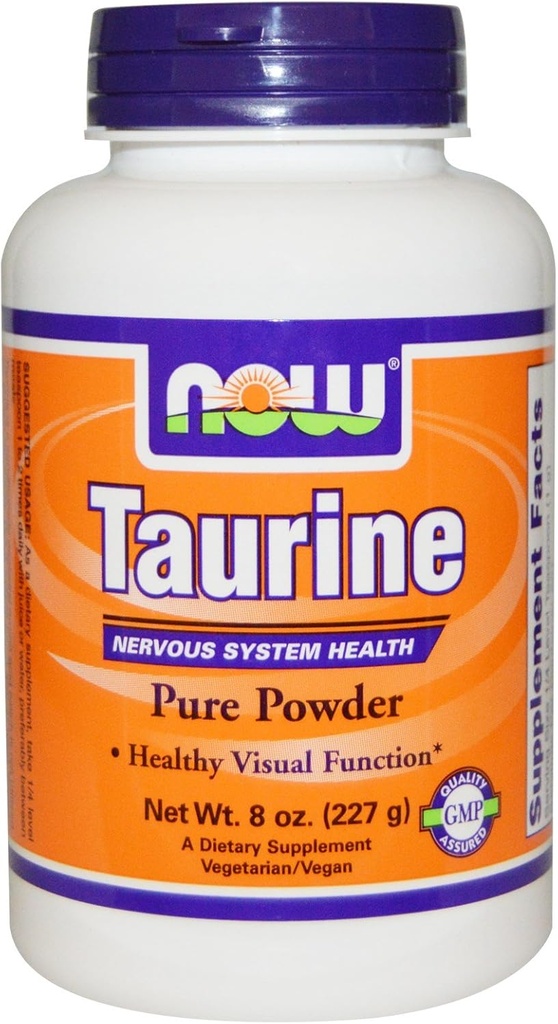 Taurine Toz 8 Ounces (Pack of 2)