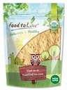 Yiyecek to Live Organic Maca Toz, 4 Ounces Gelatinized, Non-GMO, Kosher, Vegan, Bulk