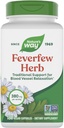 Nature's Way Ateşfew Herb, Blood Style Relaxation için Geleneksel Destek*, hizmet başına 380 mg, Non-GMO Projesi Doğrulandı, 180 Vegan Ateşfew Capsules (Pazar Mayıs Vary)