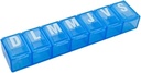 EZY DOSE Weekly (7-Day) Pill Organizer, Vitamin Planlayıcı, ve Tıp Kutusu, Küçük Karşılaştırmalar, Renk Vary, İspanyollar