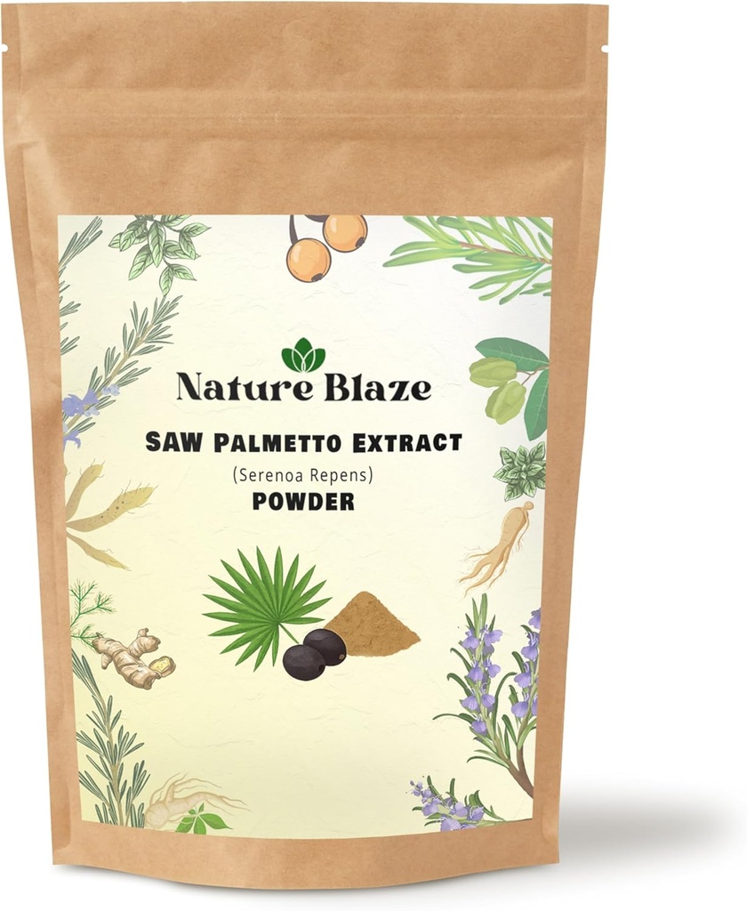 Saw Palmetto εκχύλισμα για την ανάπτυξη των μαλλιών Καλό για άνδρες και γυναίκες. (Saw Palmetto, 13 Oz / 370 GM)