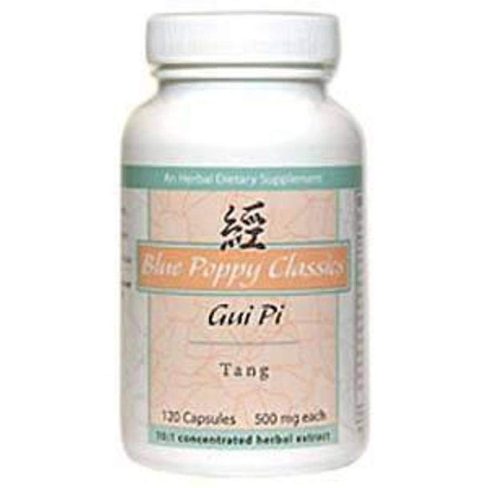 Gui Pi Tang (120 capsules, 500mg each) - Blue Poppy