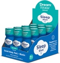 Dream Water Beauty Sleep Aid Drink Supplement; Melatonin 5 mg, GABA, 5-HTP, Plus Biotin for Health Skin, Hair and Nails; 2.5 oz Liquid Sleep Shots, Zen Tonic 12Count