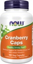 Şimdi Gıdalar Tamamlar, Cranberry Caps eklenmiş Vitamin C, Sağlıklı Urinary Tract*, 100 Veg Capsules