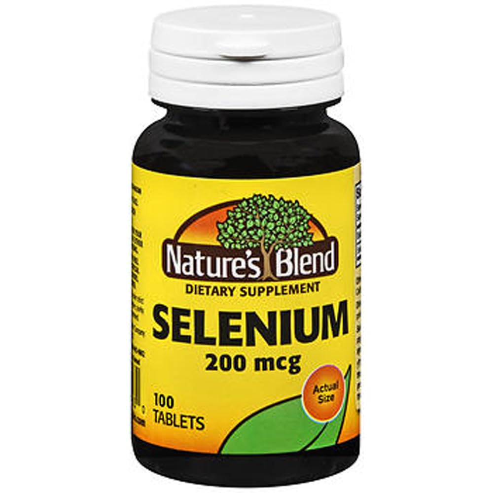 Nature's Blend Selenium 200 mcg 100 Tablet