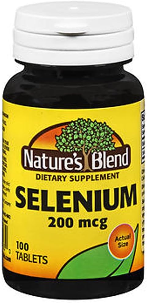 Nature's Blend Selenium 200 mcg 100 Tablet