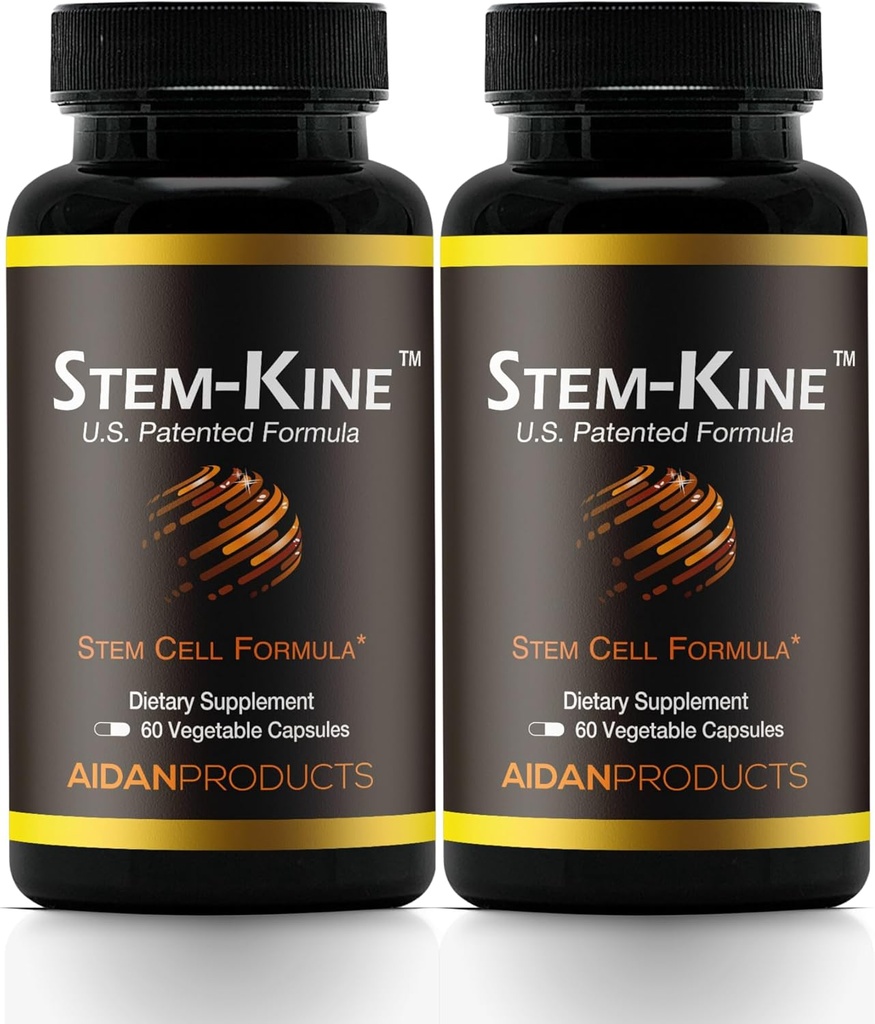 Stem-Kine Stem Hücre Supplements, Klinik olarak Stem Hücrelerini Arttırmak, 2'nin Paketini Geliştirmek ve Anti-Aging, 60 Capsules Her Şeyi Göstermek için Kanıtlandı