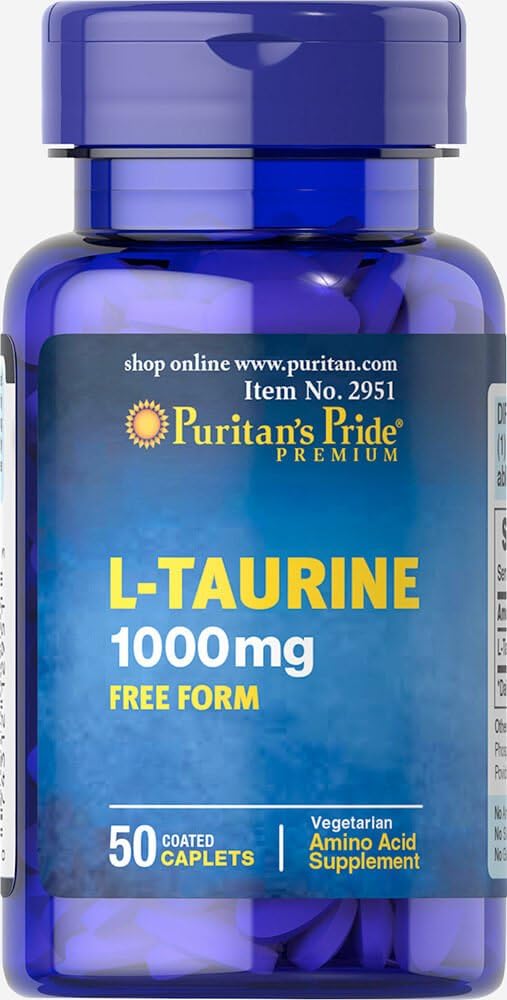 Puritan's Pride L- Ταυρίνη 1000 mg- 50 Caplets
