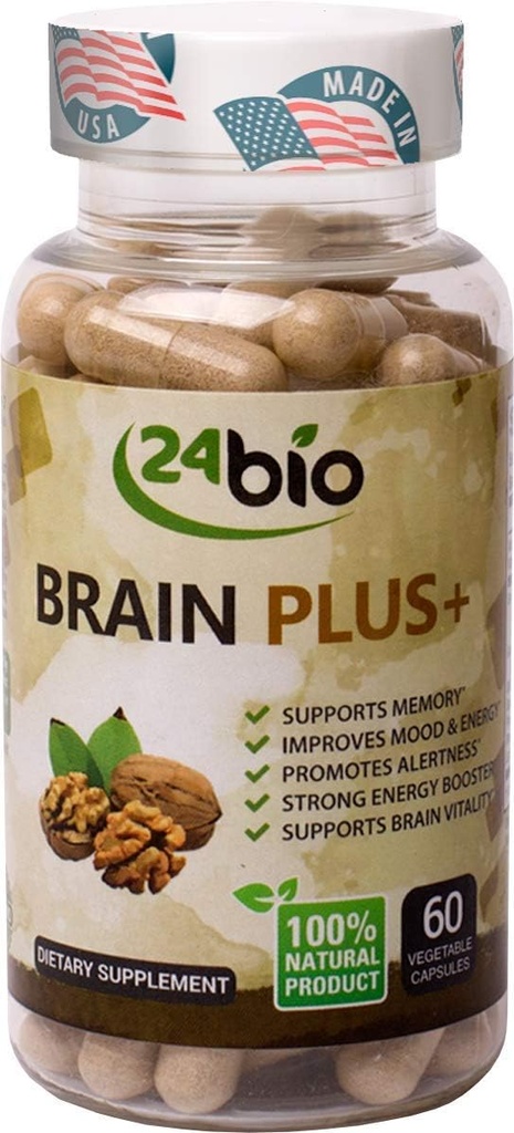 Nutrigold Ginkgo Biloba Gold - 90 vegan kapsülleri [120 mg] | Standartlaştırılmış% 24 ginkgoflavonglycosides, Tan Capsule