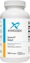 XYMOGEN SynovX Relief - Boswellia Serrata Extract + Turmeric - Muscle and Joint Relief Supplements - Vegan, Gluten Free and Non GMO (120 Softgels) ile Ortak Destek Supplement