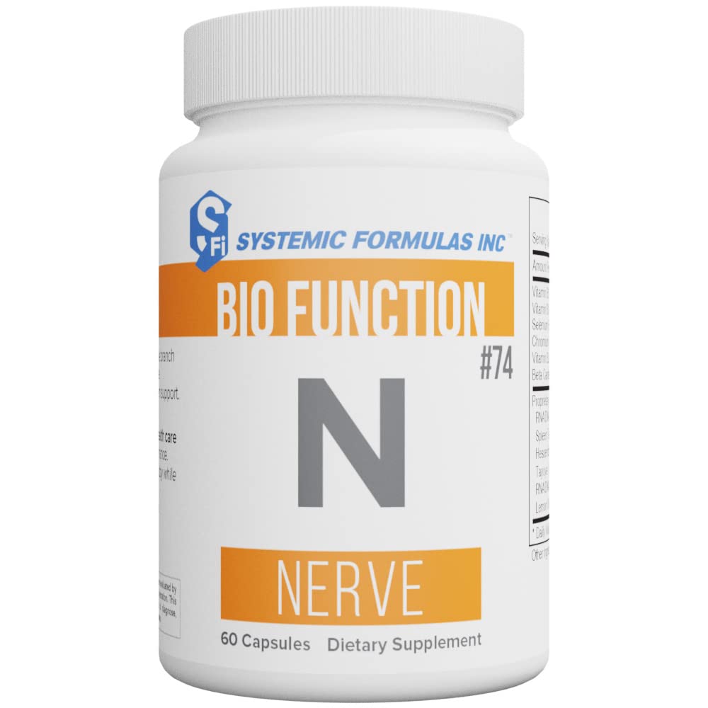 Systemic Formulas Nerve - 60 κάψουλες Bio Function #74.
