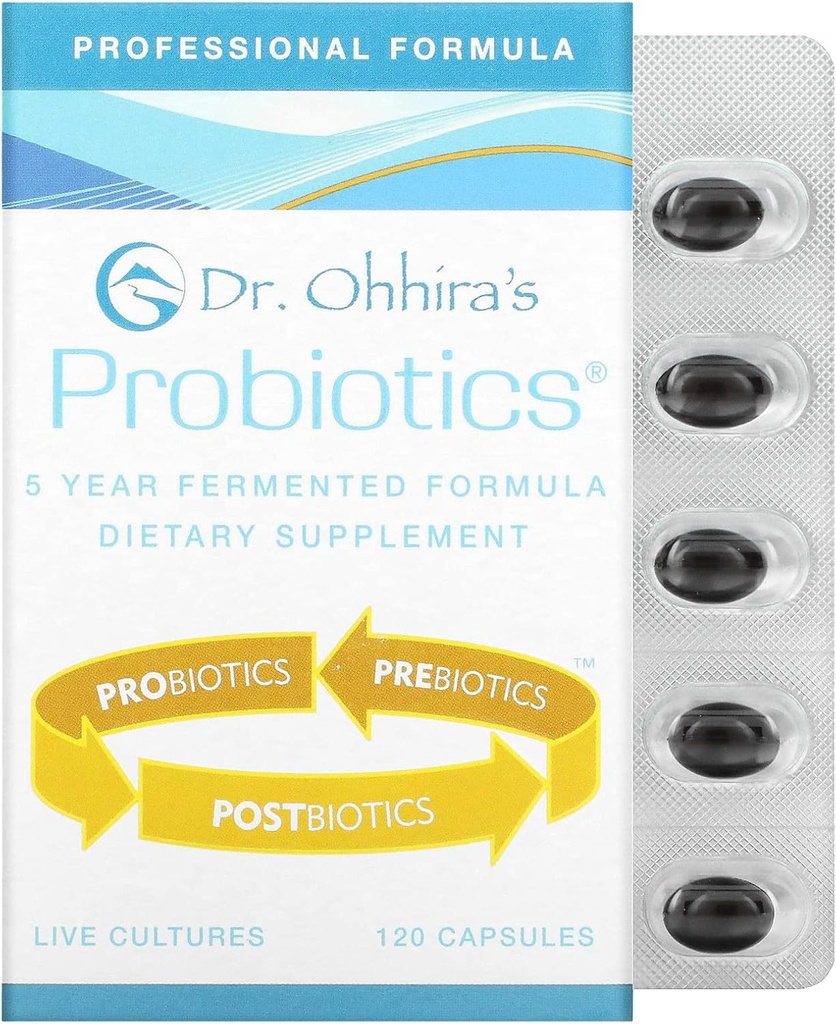 Dr. Ohhira'nın Probiyotikleri Profesyonel Formula 120 Capsules 72g