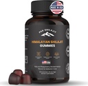 Pure Sundried Himalaya Shilajit Gummy for Men & Women | Organik Shilajit Gummies | Natural 85 Plus Trace Minerals Fulvic Acid | Energy, Immunity | Sugar-Free 60 Sağlıklı Gummy