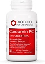 PROTOCOL FOR LIFE BALANCE Curcumin PC - The Phosphatidylcholine for Abception - Ortak Hareketlilik, Flexability & Immune Support - Turmeric Supplement - Non-GMO & Halal - 60 Veg Capsules