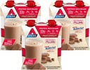 Atkins Creamy Chocolate Meal Boyut Protein Shake, 23g protein, Low Glycemic, 4g Net Carb, 1g Sugar, Keto Friendly, 12 Count